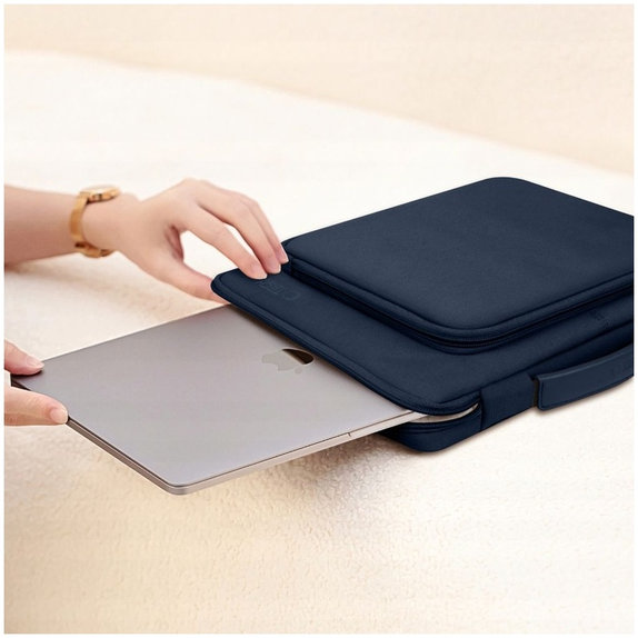 Θήκη laptop Basic Bag 15-16, Navy Blue, Tech-Protect