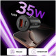 Φορτιστής αυτοκινήτου CC02 2-PORT PD 35W / QC3.0, μαύρη, Tech-Protect