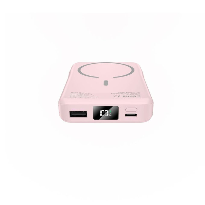 Power bank PB31 Lifemag MagSafe 10000mAh, ροζ, Tech-Protect
