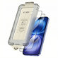 Σκληρυμένο γυαλί Quick Set+ 2-PACK για iPhone 15 / 16, μαύρη, Tech-Protect