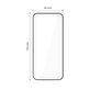 Σκληρυμένο γυαλί Quick Set+ 2-PACK για iPhone 13 / 13 Pro / 14 / 16E / 17E, μαύρη, Tech-Protect