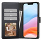 Θήκη Wallet για Motorola Edge 60 / 60 Fusion, μαύρη, Tech-Protect