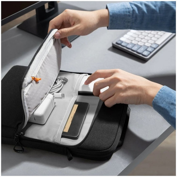 Θήκη laptop Defender Vr Bag 13-14, μαύρη, Tech-Protect