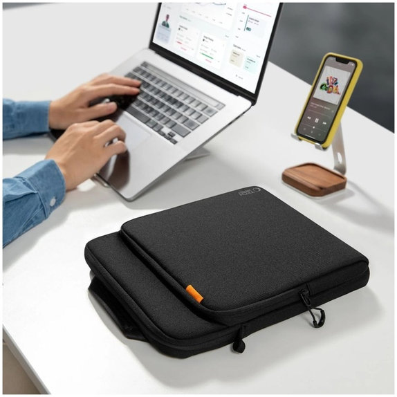 Θήκη laptop Defender Vr Bag 13-14, μαύρη, Tech-Protect