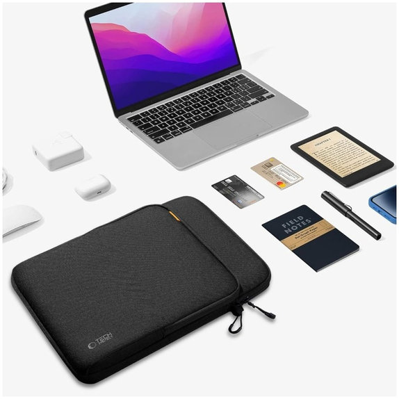 Θήκη laptop Defender Vr Bag 13-14, μαύρη, Tech-Protect