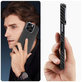 Θήκη Ion Carbon MagSafe για Samsung S25 Ultra, μαύρη/ασημί, Tech-Protect