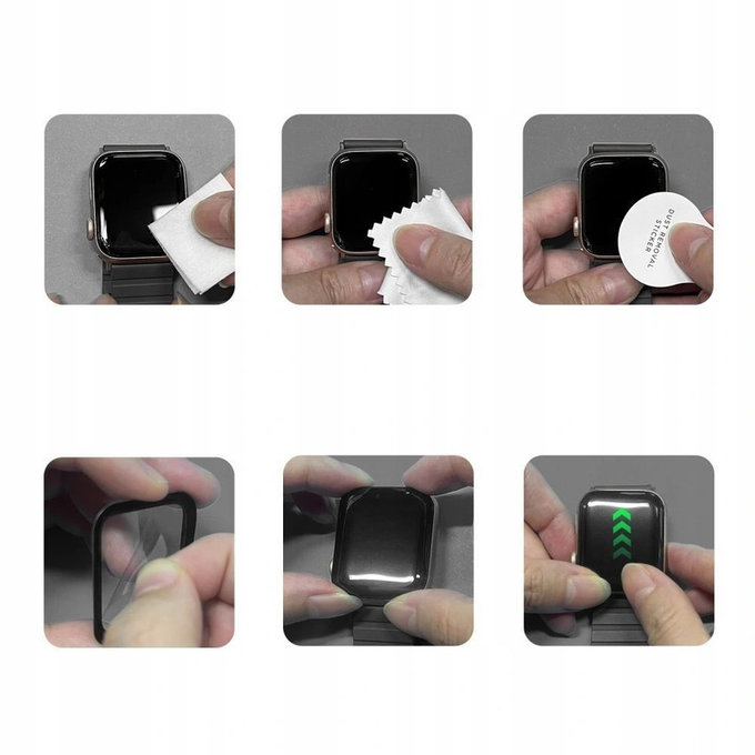 Υβριδικό γυαλί Glass Flex+ 2-PACK για Garmin Venu 3, μαύρη, Tech-Protect