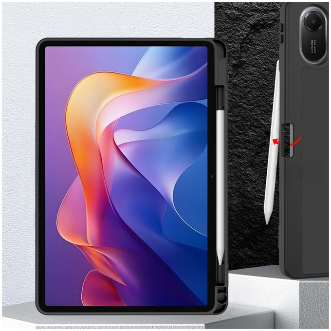 Θήκη Sc Pen για Xiaomi Redmi Pad 2 11.0, μαύρη, Tech-Protect