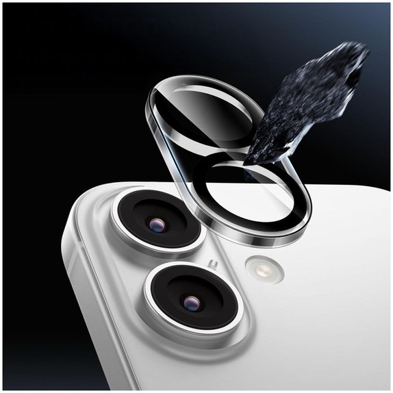 Προστασία κάμερας Cam Fit+ για iPhone 17, διάφανη, Tech-Protect