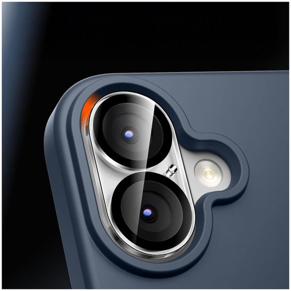 Προστασία κάμερας Cam Fit+ για iPhone 17, διάφανη, Tech-Protect