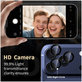 Προστασία κάμερας Camring Fit+ για iPhone 14 Pro / Max / 15 Pro / Max / 16 Pro / Max / 17 Pro / Max, διάφανη, Tech-Protect