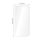 Σκληρυμένο γυαλί Glass Fit+ 2-PACK για iPhone 16 Pro / 17 / 17 Pro / 18 Pro, διάφανη, Tech-Protect