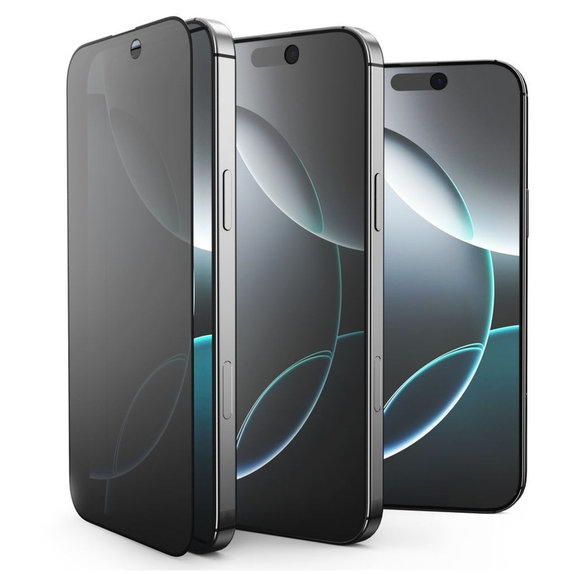 Privacy σκληρυμένο γυαλί Glass Spy+ 2-PACK για iPhone 16 Pro / 17 / 17 Pro, privacy, Tech-Protect