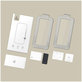 Σκληρυμένο γυαλί Quick Set+ 2-PACK για iPhone 17, μαύρη, Tech-Protect