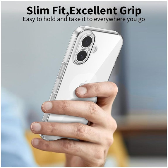 Θήκη προστασίας FlexAir για iPhone 17, číre, Tech-Protect
