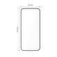 Σκληρυμένο γυαλί Quick Set+ 2-PACK για iPhone 15 Pro, μαύρη, Tech-Protect