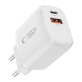 Φορτιστής δικτύου NCA30 2-PORT PD 30W / QC3.0 + Lightning Cable, λευκή, Tech-Protect