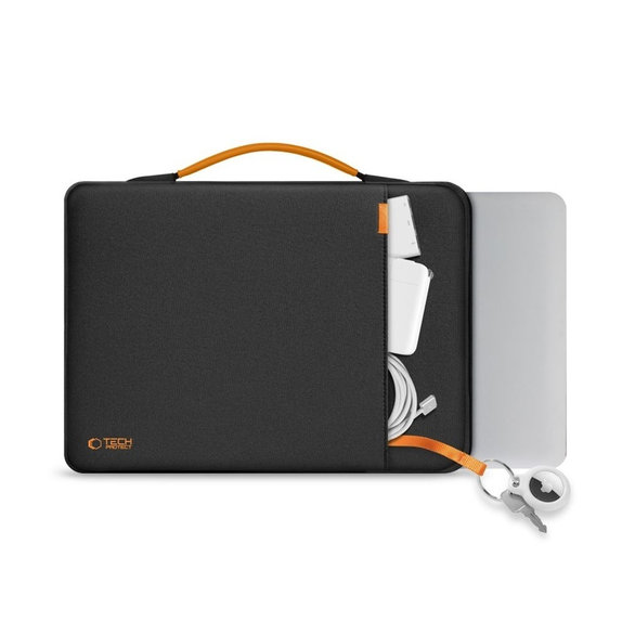 Θήκη laptop Defender Rs 15-16, μαύρη, Tech-Protect