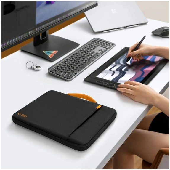 Θήκη laptop Defender Rs 13-14, μαύρη, Tech-Protect