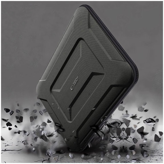 Θήκη laptop Ranger-X Tactical 13-14, μαύρη, Tech-Protect