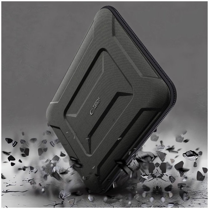 Θήκη laptop Ranger-X Tactical 13-14, μαύρη, Tech-Protect