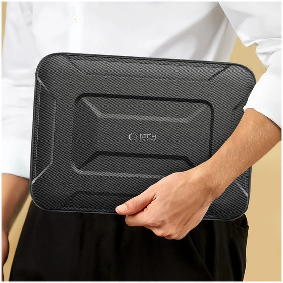 Θήκη laptop Ranger-X Tactical 13-14, μαύρη, Tech-Protect