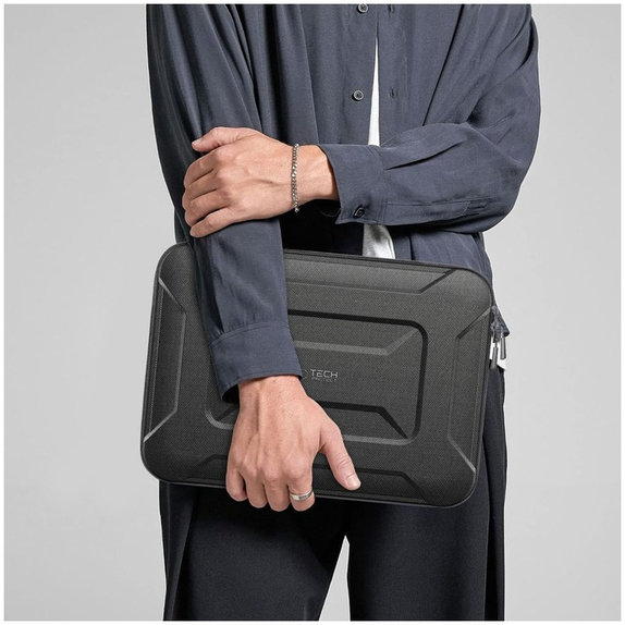 Θήκη laptop Ranger-X Tactical 13-14, μαύρη, Tech-Protect