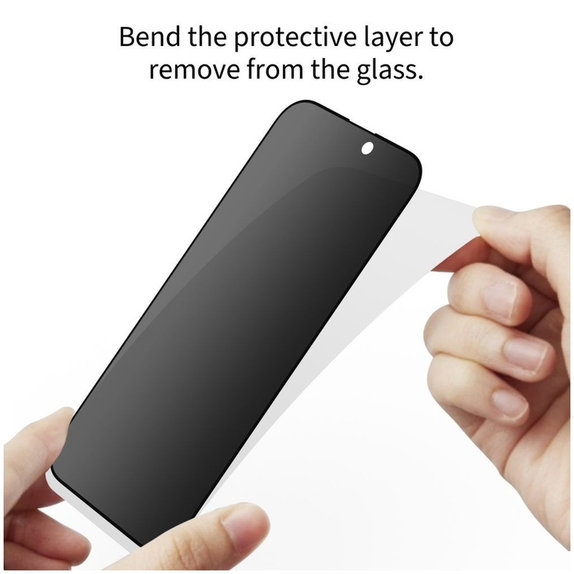 Privacy σκληρυμένο γυαλί Glass Spy+ 2-PACK για Samsung S25 FE, Tech-Protect