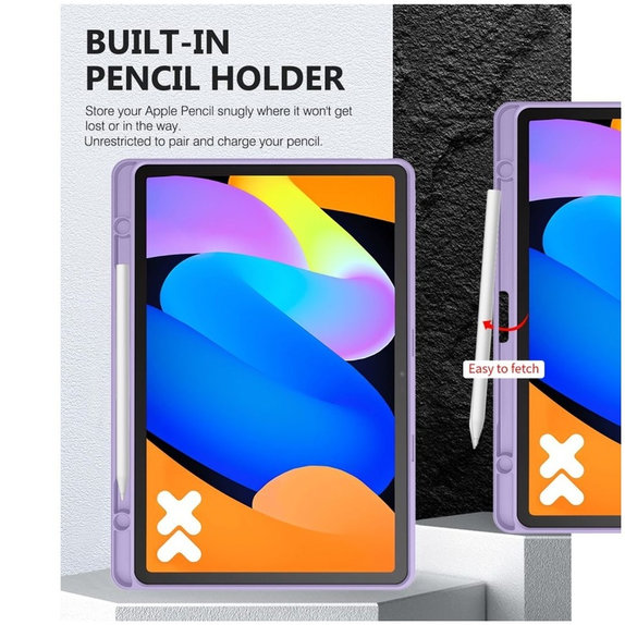 Θήκη Sc Pen για Lenovo Idea Tab / K11 Gen 2 11.0 TB-336, μωβ, Tech-Protect