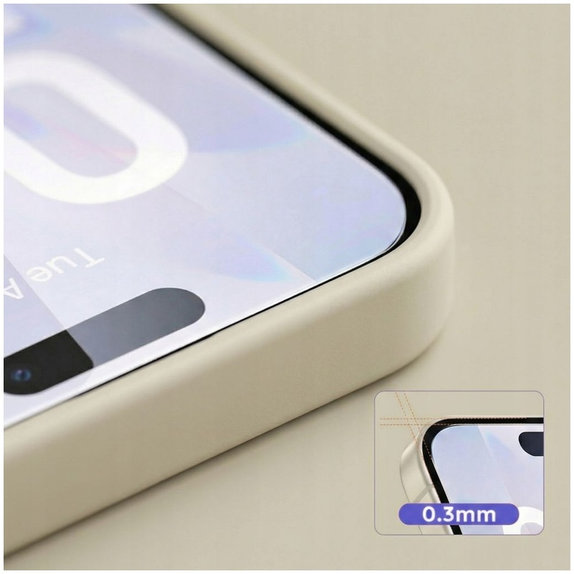 Σκληρυμένο γυαλί Glass Fit+ 2-PACK για Motorola Edge 50 Neo / 60 Neo, μαύρη, Tech-Protect