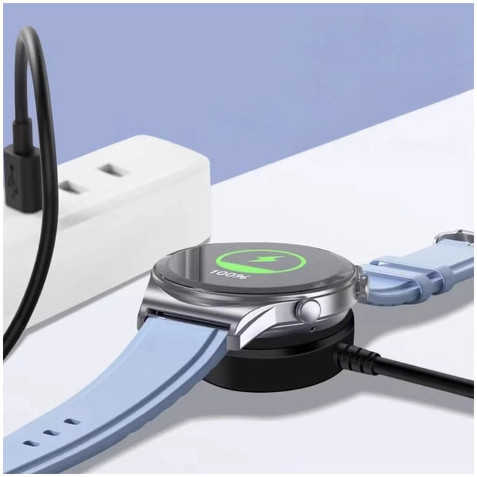 Καλώδιο MC03 Ultraboost Magnetic Charging USB Cable 100cm για Samsung Watch, μαύρη, Tech-Protect