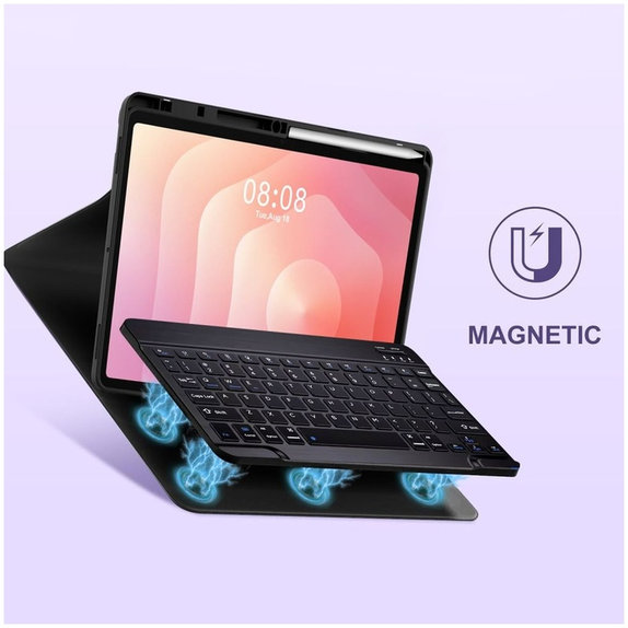 Θήκη Sc Pen + Keyboard για Samsung Tab S11 11.0 X730 / X736B, μαύρη, Tech-Protect