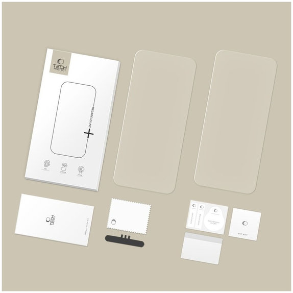 Μεμβράνη υδρογέλης Hydro Flex+ 2-PACK για Motorola Edge 60 / 60 Pro / 60 Fusion, διάφανη, Tech-Protect