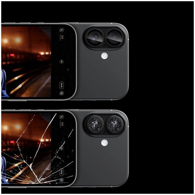 Προστασία κάμερας Camring Fit+ για Samsung S26 / S26+ Plus, διάφανη, Tech-Protect