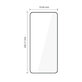 Σκληρυμένο γυαλί Quick Set+ 2-Pack για Samsung S26 Ultra, Black, Tech-Protect