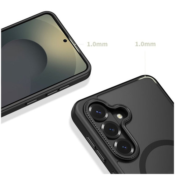 Θήκη Magcam MagSafe για Samsung S26, Matte Black, Tech-Protect