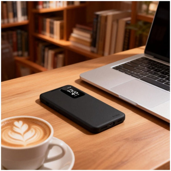 Θήκη Smart Wallet για Samsung S26, Matte Black, Tech-Protect