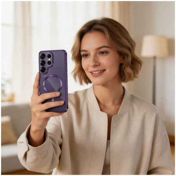 Θήκη MagFlex MagSafe για Samsung S26 Ultra, Cobalt Violet, Tech-Protect