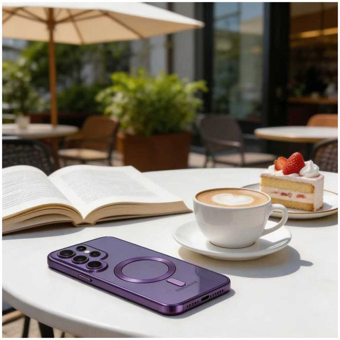Θήκη MagFlex MagSafe για Samsung S26 Ultra, Cobalt Violet, Tech-Protect