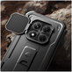 Θήκη Kevlar Cam+ με 2 μπροστινά πλαίσια για Xiaomi Redmi Note 15 Pro 5G, μαύρη, Tech-Protect