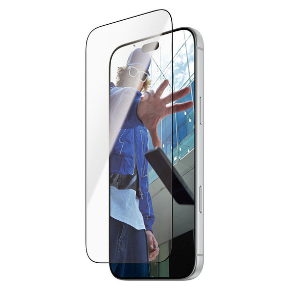 Προστατευτικό γυαλί UWF με εφαρμογέα για iPhone 18 Pro Max/17 Pro Max, Μαύρο, PanzerGlass