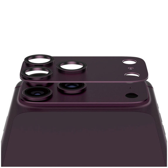 Προστατευτικό καλύμματος φακού Fender για iPhone 18 Pro, Dark Cherry, PanzerGlass