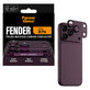 Προστατευτικό καλύμματος φακού Fender για iPhone 18 Pro, Dark Cherry, PanzerGlass