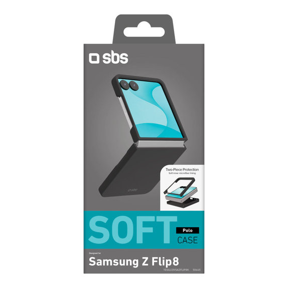 Θήκη Instinct για Samsung Galaxy Z Flip8, Μαύρο, SBS