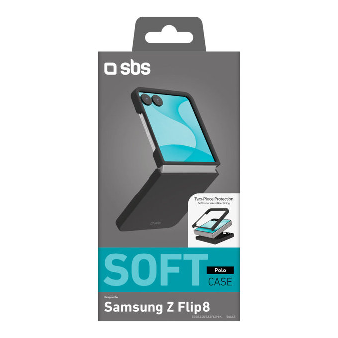 Θήκη Instinct για Samsung Galaxy Z Flip8, Μαύρο, SBS