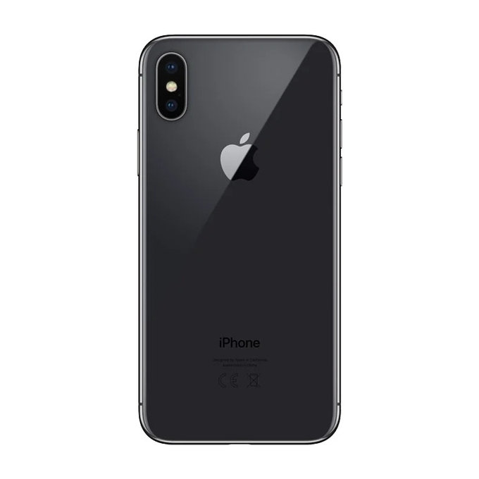 Apple iPhone X Space Gray 64GB A+ Ανακατασκευασμένο