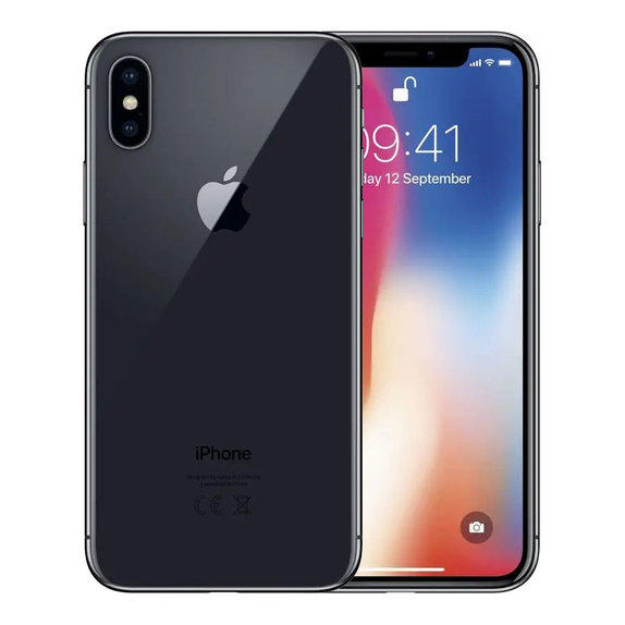 Apple iPhone X Space Gray 256GB A+ Ανακατασκευασμένο