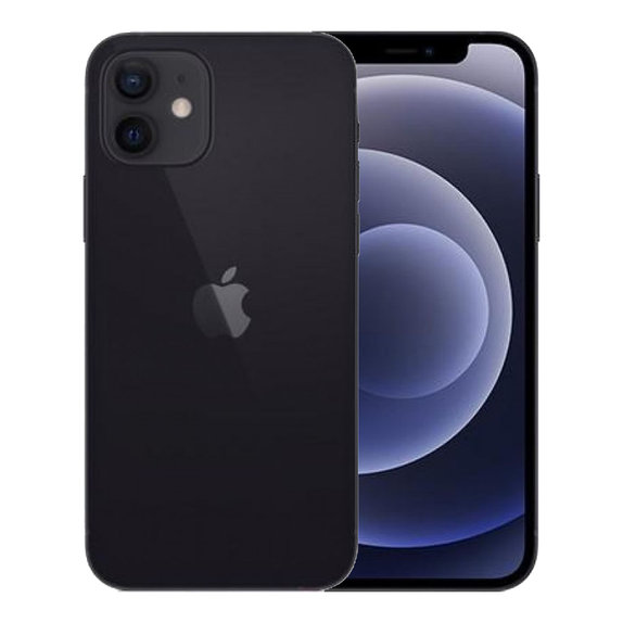 Apple iPhone 12 Black 64GB B Ανακατασκευασμένο