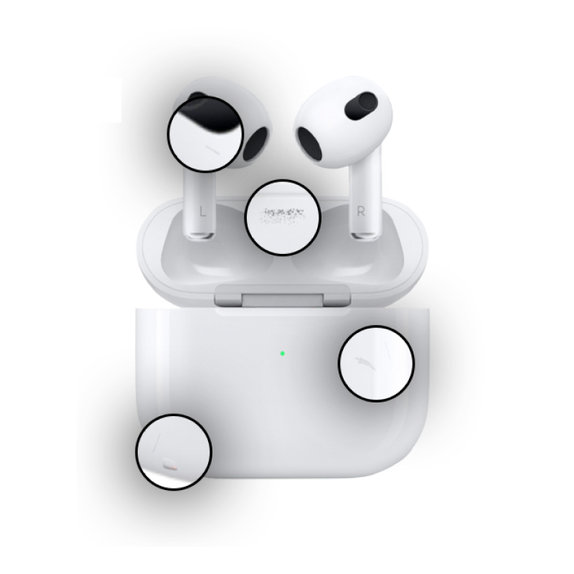Apple AirPods (3rd Gen) B Ανακατασκευασμένο