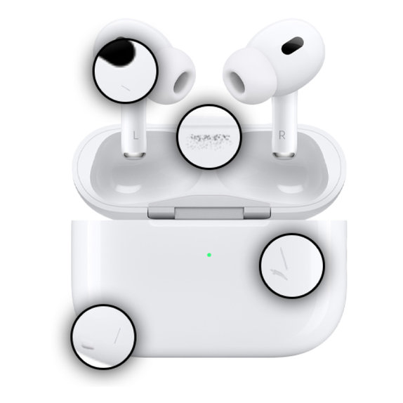 Apple AirPods Pro (1st Gen) B Ανακατασκευασμένο